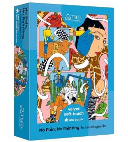 Puzzle 500 No Pain, No Painting TREFL