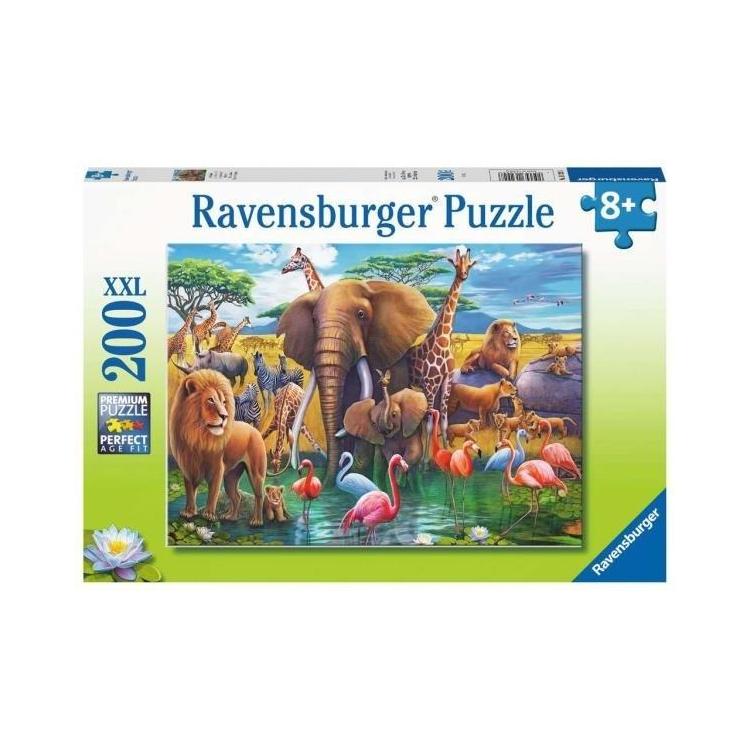 Puzzle XXL 200 Dzikie zwierzęta