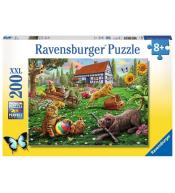 Puzzle XXL 200 Zwierzaki w ogrodzie