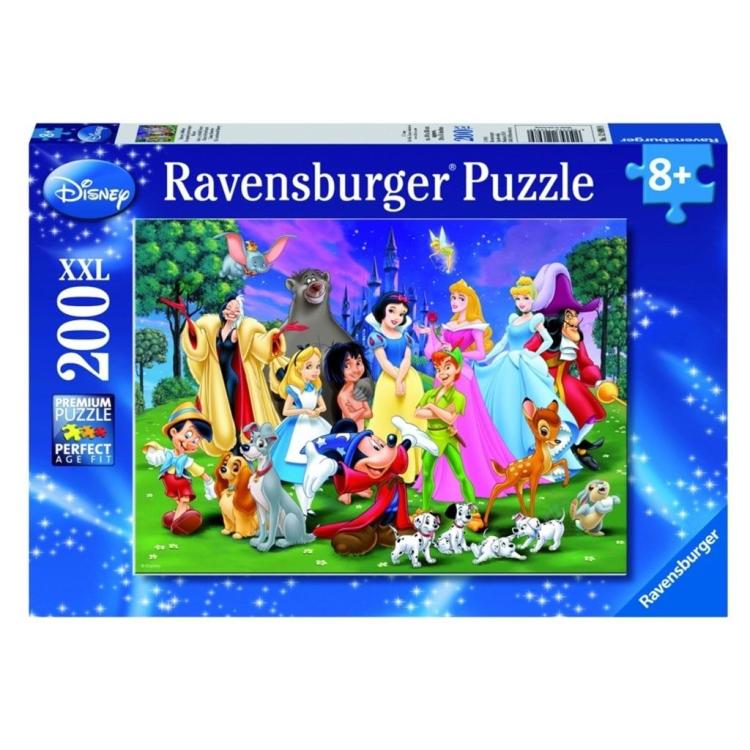 Puzzle 200 Disney. Ulubione postacie z bajek XXL