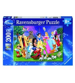 Puzzle 200 Disney. Ulubione postacie z bajek XXL