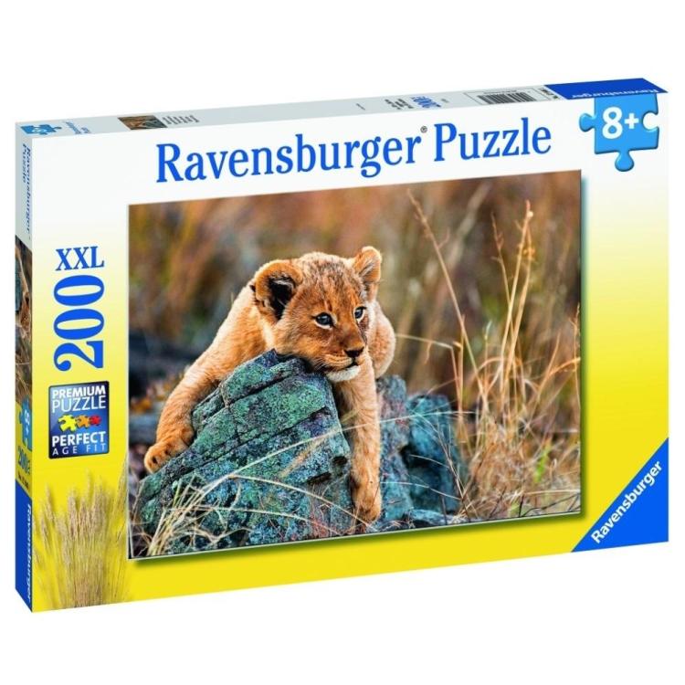 Puzzle 200 Mały lew XXL
