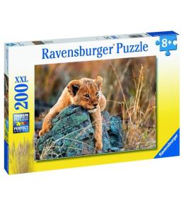 Puzzle 200 Mały lew XXL