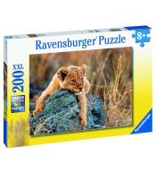 Puzzle 200 Mały lew XXL