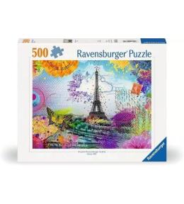 Puzzle 500 Pocztówka z Paryża