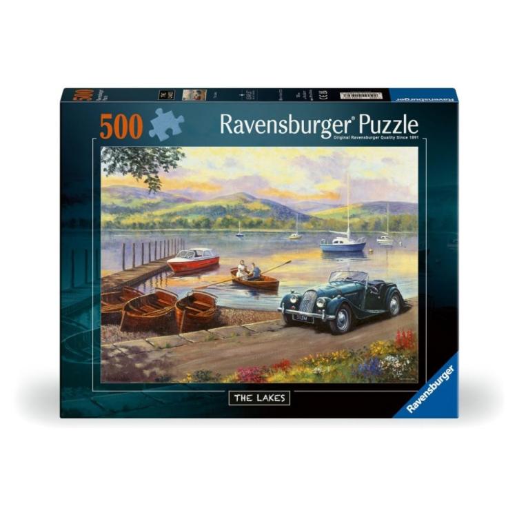 Puzzle 2D: Przystanek nad jeziorem 500el