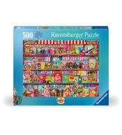 Puzzle 2D: Sklep z łakociami 500el