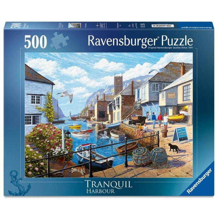 Puzzle 2D: Spokojna Przystań 500el
