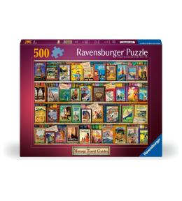 Puzzle 2D: Vintage - Pocztówki 500el