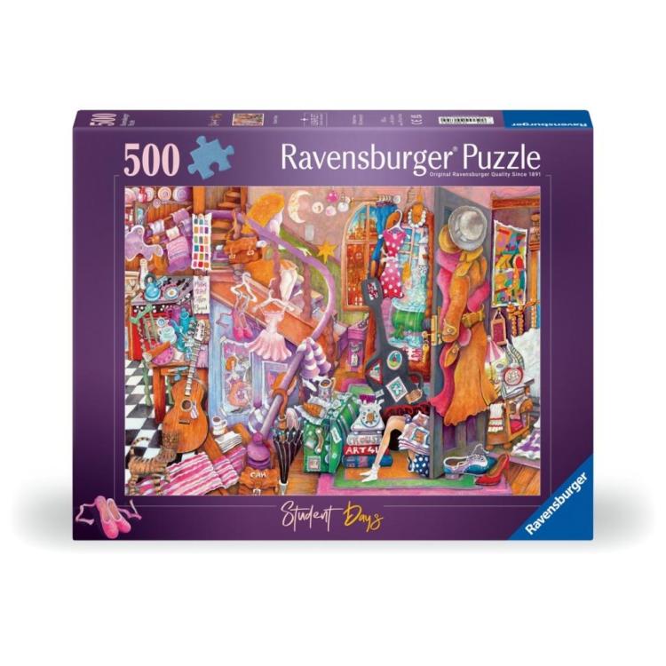 Puzzle 2D: Artystyczny nieład 500el