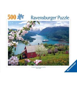 Puzzle 2D 500 Skandynawska idylla