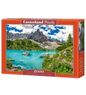 Puzzle 2000 Lake Sorapis, Alps, Italy CASTOR