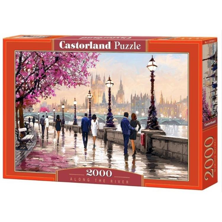 Puzzle 2000 Wzdłuż rzeki CASTOR