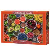 Puzzle 2000 Table Full of Superfood CASTOR