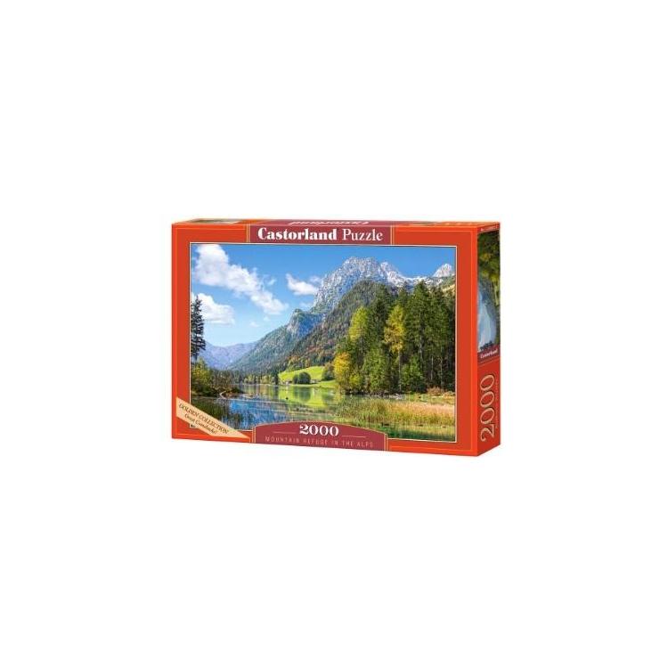 Puzzle 2000 Mountain Refuge in the Alps CASTOR