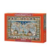 Puzzle 2000 Mapa Świata CASTOR