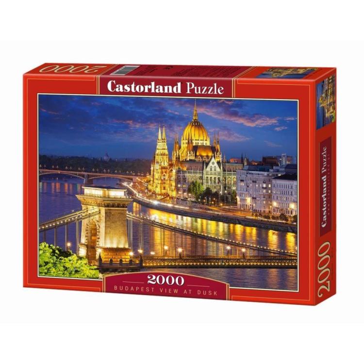 Puzzle 2000 Budapeszt o zmierzchu CASTOR