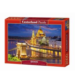 Puzzle 2000 Budapeszt o zmierzchu CASTOR