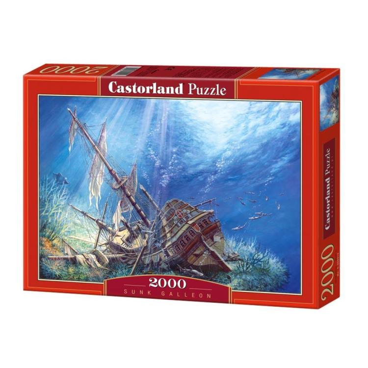 Puzzle 2000 Zatopiony statek CASTOR