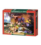 Puzzle 2000 Kwiaty CASTOR