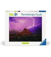 Puzzle 500 Różowa burza