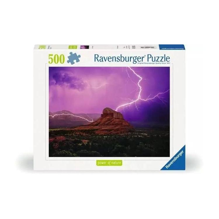 Puzzle 500 Różowa burza