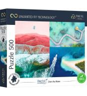 Puzzle 500 Aerial Mindblow: Over the Water TREFL