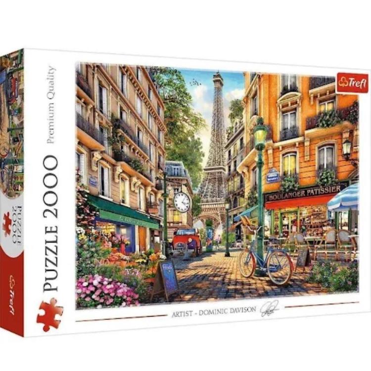 Puzzle 2000 Popołudnie w Paryżu TREFL
