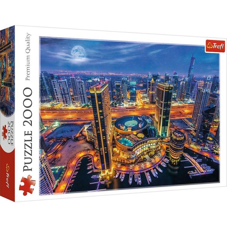 Puzzle 2000 Światła Dubaju TREFL