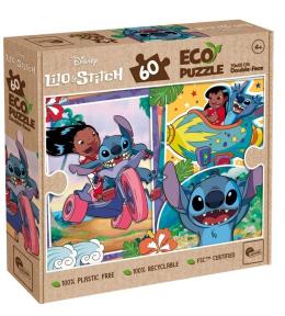 Puzzle 60 Stitch Eko dwustronne