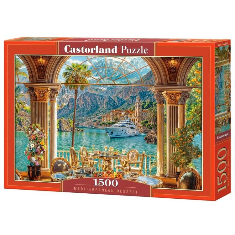Puzzle 1500 Mediterranean Dessert CASTOR