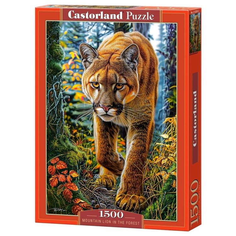 Puzzle 1500 Mountain Lion In The Forest CASTOR