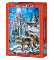 Puzzle 1500 Wilki i zamek CASTOR