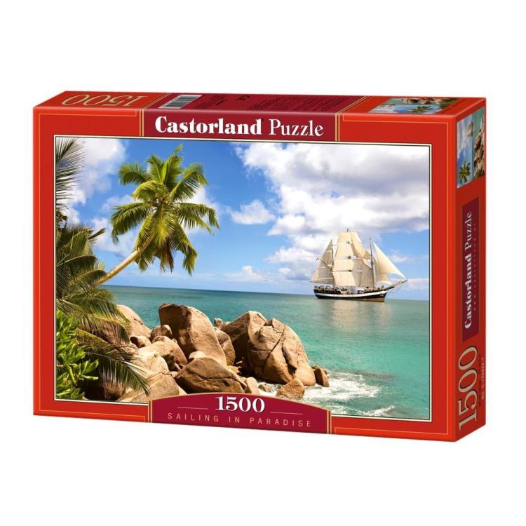 Puzzle 1500 Skalne wybrzeże CASTOR
