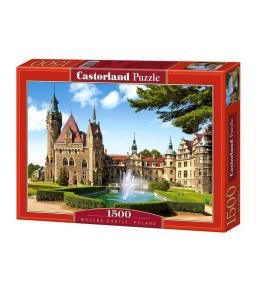 Puzzle 1500 Zamek Moszna - Polska CASTOR