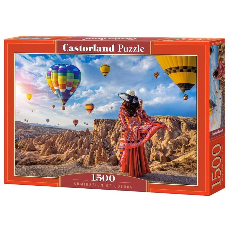 Puzzle 1500 Admiration of colors CASTOR