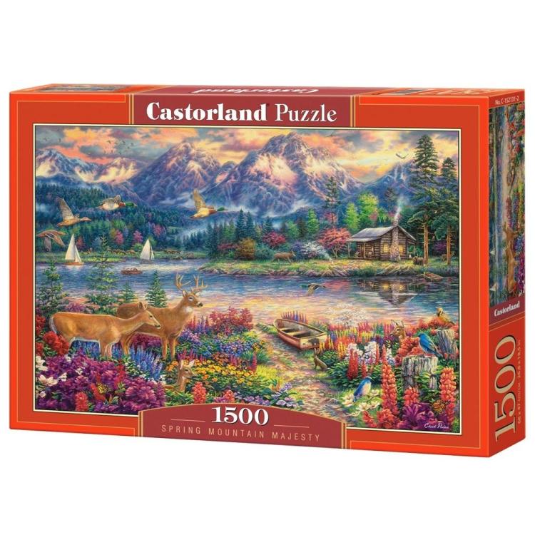 Puzzle 1500 Spring Mountain Majesty CASTOR