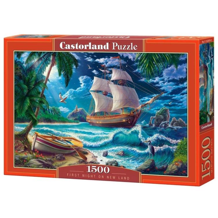 Puzzle 1500 First Night on New Land CASTOR