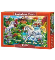 Puzzle 1500 Unicorn Garden CASTOR