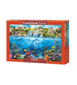 Puzzle 1500 Wyspa Piratów CASTOR