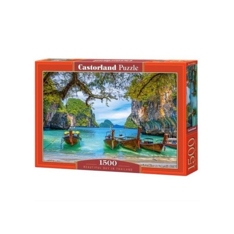 Puzzle 1500 Piękna zatoka w Tajlandii CASTOR