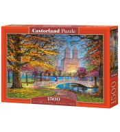 Puzzle 1500 Autumn Stroll Centtral Park CASTOR