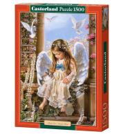 Puzzle 1500 Aniołek i zwierzaki CASTOR