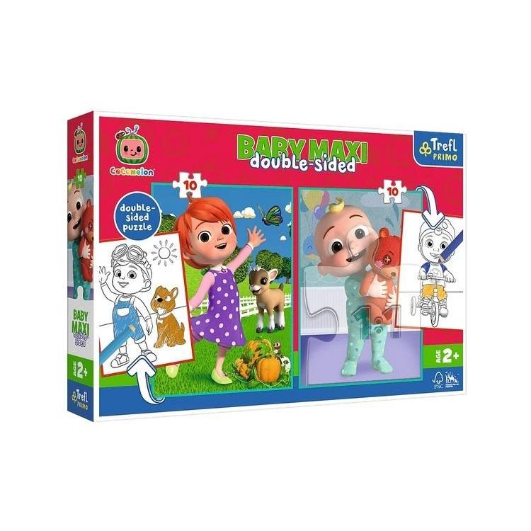 Puzzle 2x10 Baby Maxi Cocomelon Przyjaciele TREFL