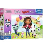 Puzzle 60 Super Shape XXL Weseli Przyjaciele Gabi