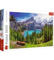 Puzzle 1500 Jezioro Oeschinen TREFL
