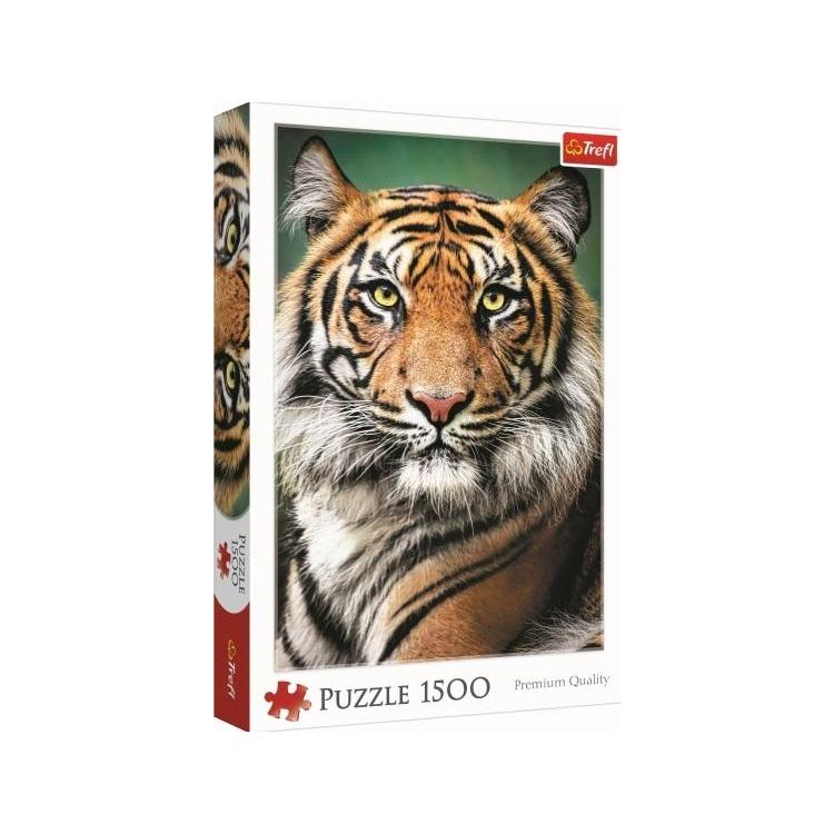 Puzzle 1500 Portret tygrysa TREFL
