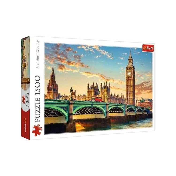 Puzzle 1500 Londyn, Wielka Brytania TREFL