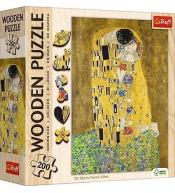 Puzzle drewniane 200 Pocałunek Gustav Klimt TREFL