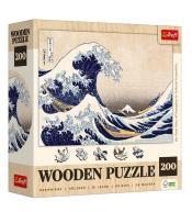 Puzzle drewniane 200 Wielka Fala w Kanagawie TREFL
